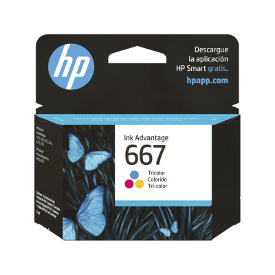 HP 667 Tricolor