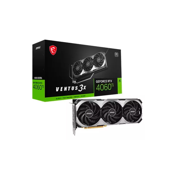 MSI GeForce RTX 4060 Ti VENTUS 3X 8G OC